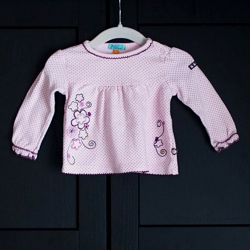Trois Moutons | Infant Long Sleeve Baby Doll Top
